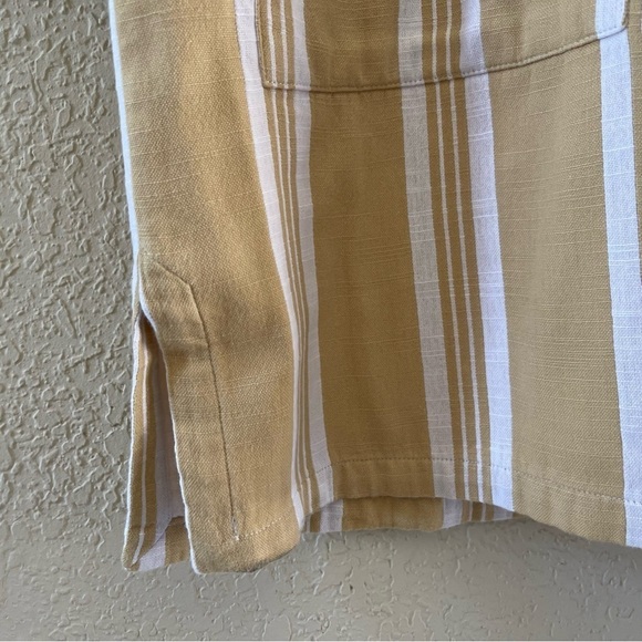 Eileen Fisher Reed Kimono Jacket Organic Cotton Striped Coastal Boho Artsy MP - Picture 10 of 13